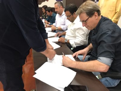 Prefeito de Itararé (SP) participa de reunião em prol a Saúde Pública