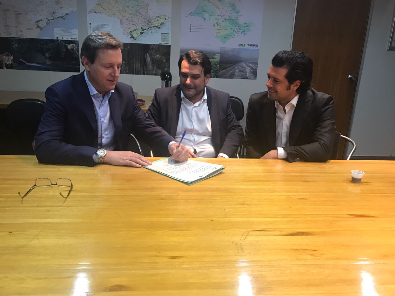 O veículo foi cedido pelo secretário da Pasta, Maurício Brusadin, após a ajuda e apoio do deputado federal Guilherme Mussi O veículo foi cedido pelo secretário da Pasta, Maurício Brusadin, após a ajuda e apoio do deputado federal Guilherme Mussi