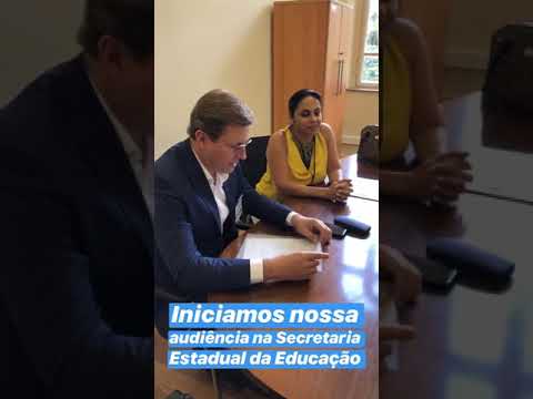 Heliton do valle participa de audiência na Secretaria Estadual da Educação