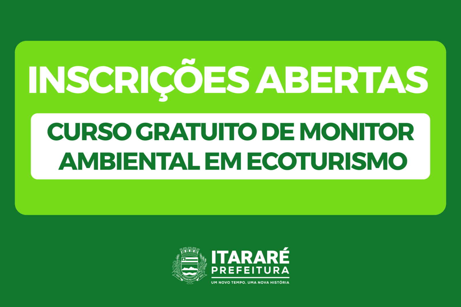 Curso de Ecoturismo Gratuito