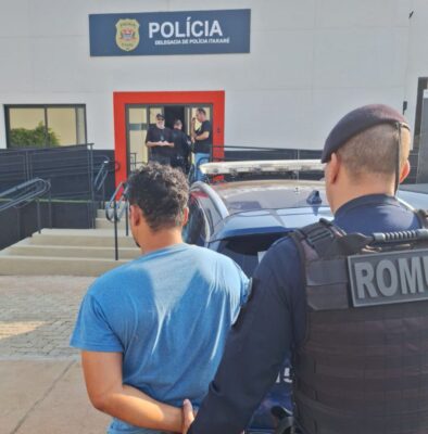 ROMU de Itararé (SP) prende foragido da Justiça ROMU de Itararé (SP) prende foragido da Justiça