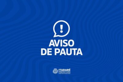 AVISO DE PAUTA: Prefeito de Itararé (SP) e presidente do Condersul, Heliton do Valle, preside reunião ordinária do Consórcio em Itapeva na quarta-feira (30)